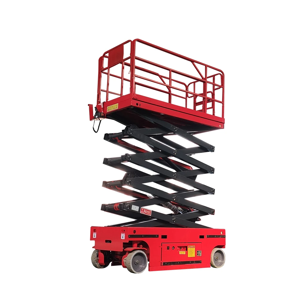 8 M 10 M 12m 14 M Motor Tracked Mobile Aerial Elevating Scissor Lift Work Platform
