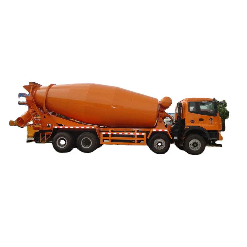 Foton Auman 8x4 12 Wheeler 16 18 Cubic Meters Concrete Mixer Truck Dimensions Capacity