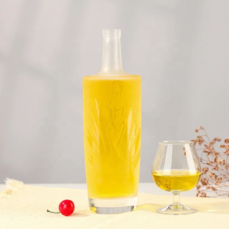 Trustworthy manufacturer	 spirit bottles 750 ml unique liquor bottle glass whisky bottle premium with best price