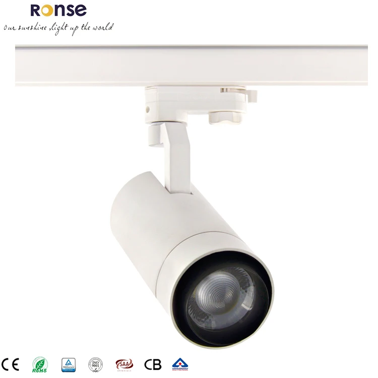  RONSE CCT Switchable Changeable Focusable Adjustable Zoommable 30W Track Light Spotlight Ultra Bright Office