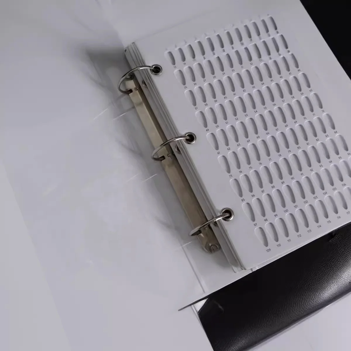 New Design 1200 Colors Embedded Display Board Nail Polish Glue Color Display Card Book Nail Supplies