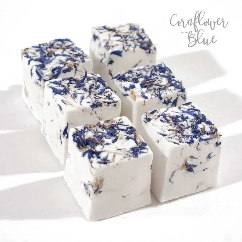 Organic Square Cube Essential Oil Shower Steamers For Spa Shower Care Aromatherapy