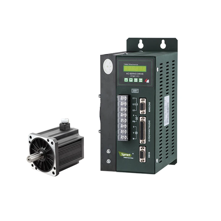 High torque sewing machine servomotor with canopen/ethercat driver AC servo motor for CNC