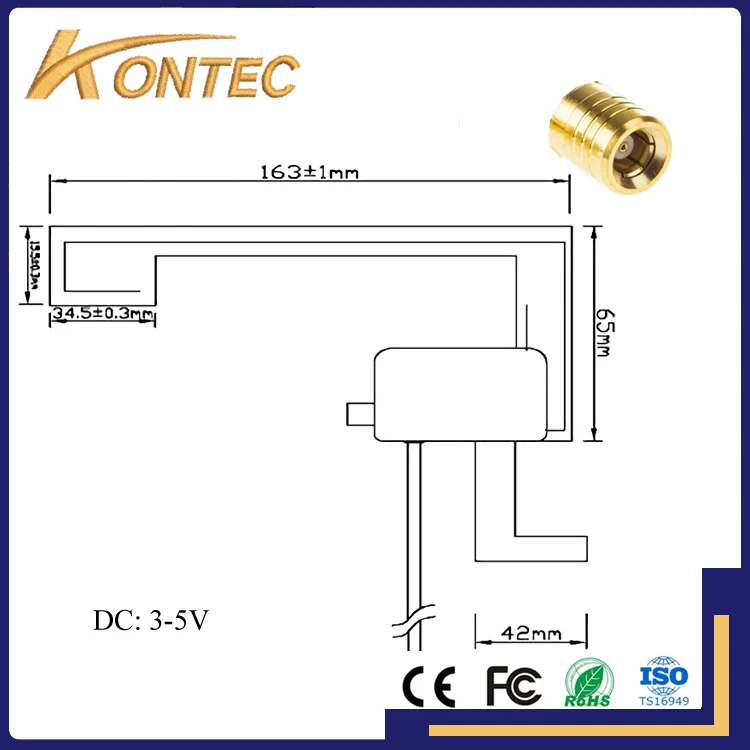 In Stock Car Roof Digital Dab Fin Antenna Activ Antenna Performance magnetic mount Shark Fin AM/FM/DAB Car Antenna