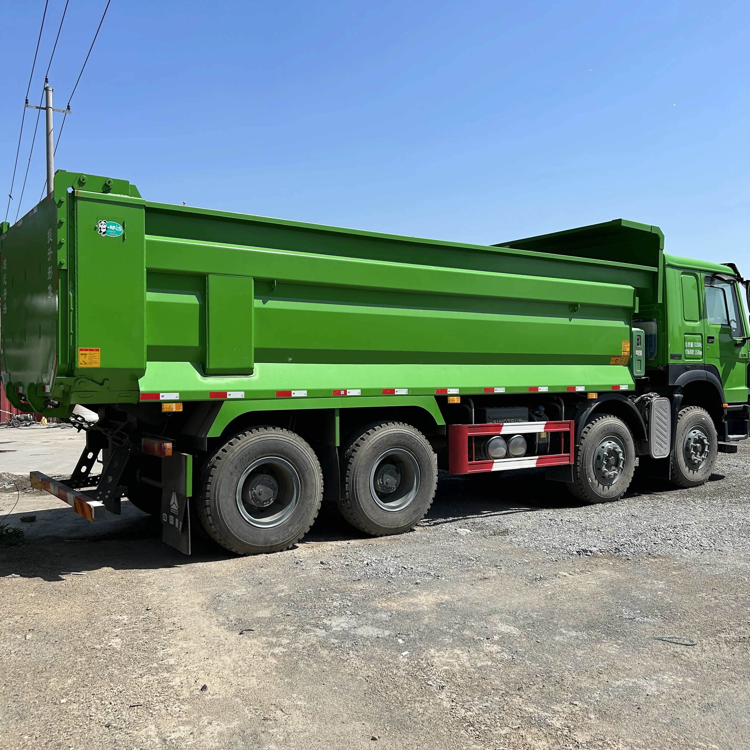 Самосвал 6x4 8x4 для перевозки песка и гравия