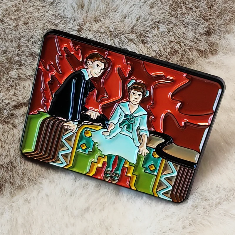 Hot Selling Custom Black Nickel Plating Metal Soft Enamel Lapel Pin Badge Custom Enamel Pin