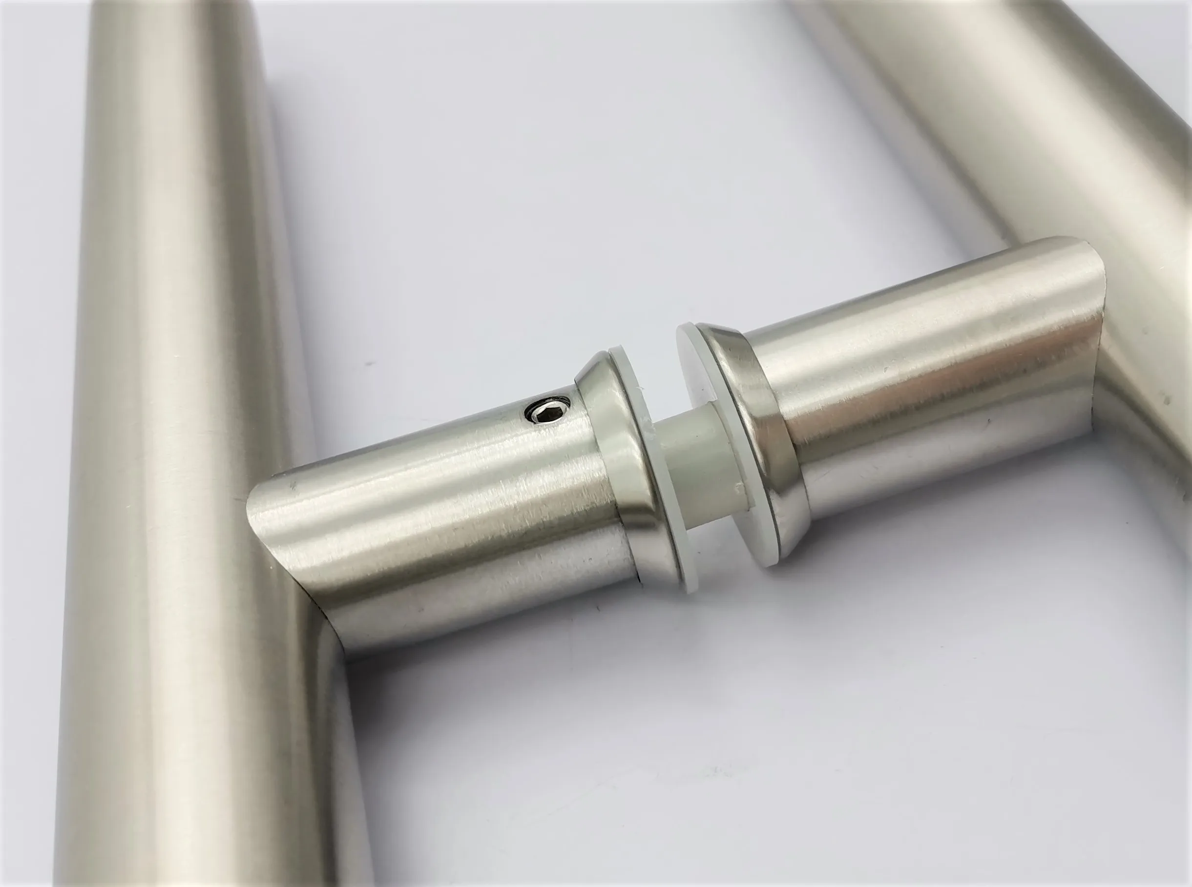 Racer Factory OEM Customized Stainless Steel 304 H Type Glass Door Pull Handle Exterior Entrance Wooden Door Handle