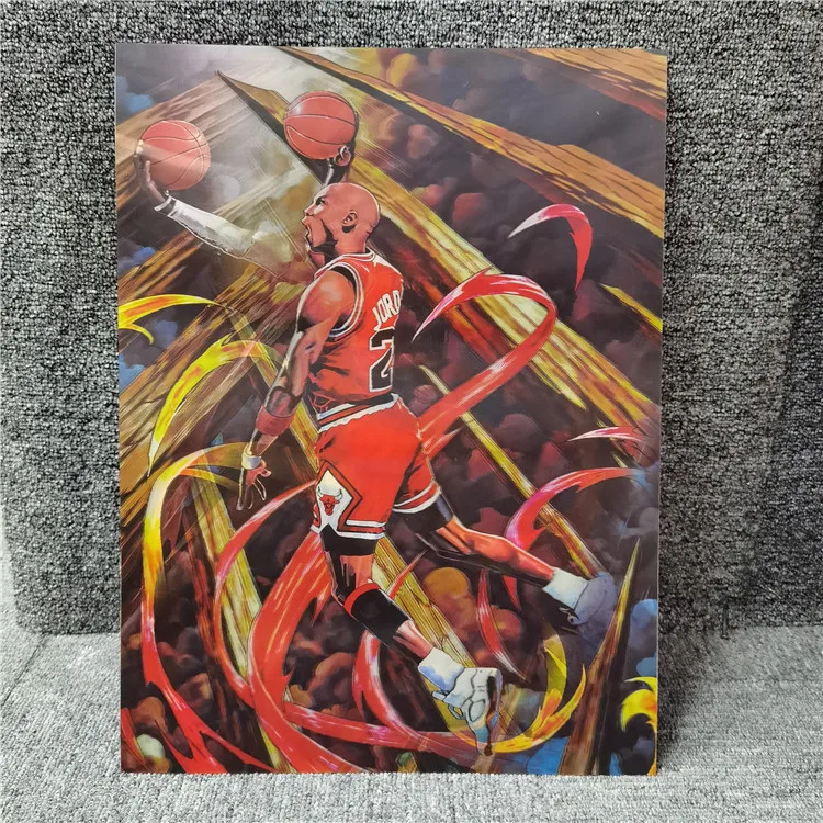 30x40cm 3D anime poster cheap 3D anime picture for wall hanging