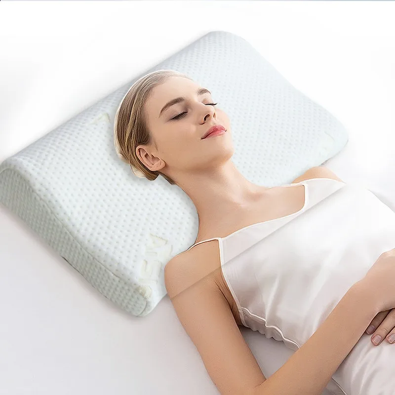 2024 Популярная оптовая продажа Роскошная 100% натуральная Гипоаллергенная подушка для кровати с эффектом памяти