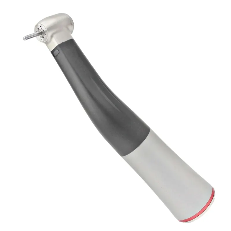 Factory Price 1:5 Low Speed Dental Instruments Steel Handpiece With Turbine Power Source Contra Angle Handpiece