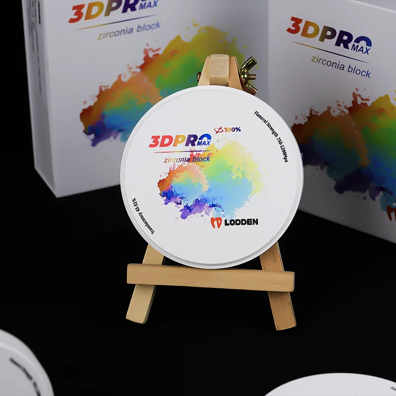 Китай Высокое качество 1200 МПа супер эстетическая Стоматологическая лаборатория циркониевый блок 3D производитель