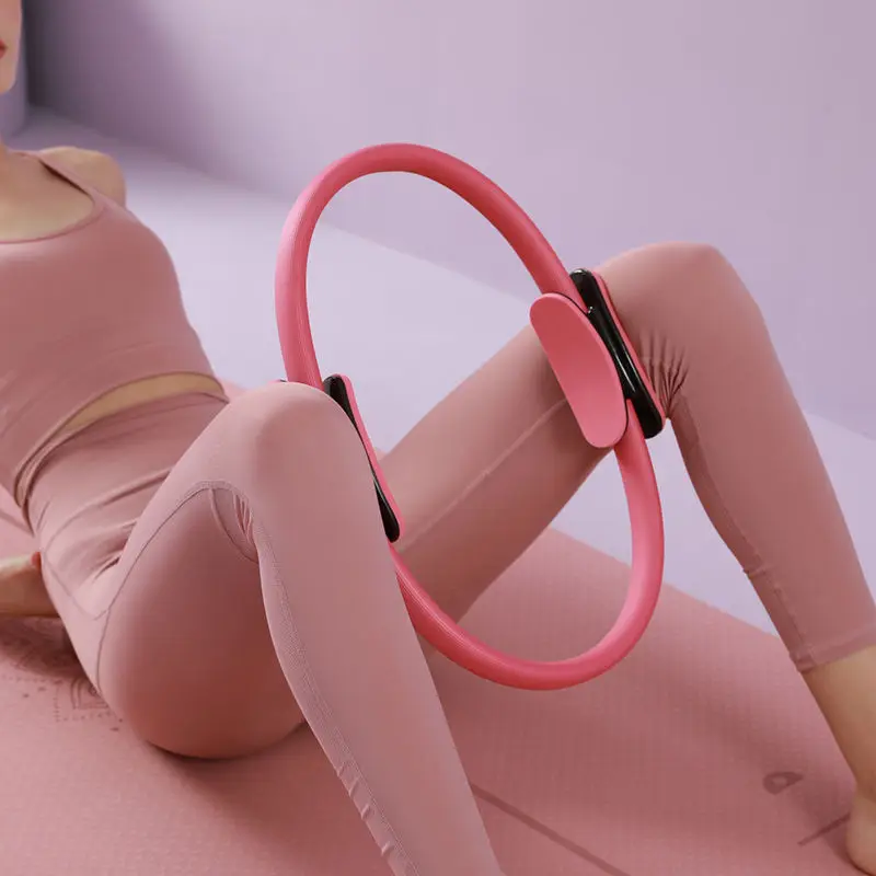 Fitness Accessories Yoga Magic Circle Pilates Ring Double Handle Magic Yoga Pilates Circle Yoga Pilates Ring