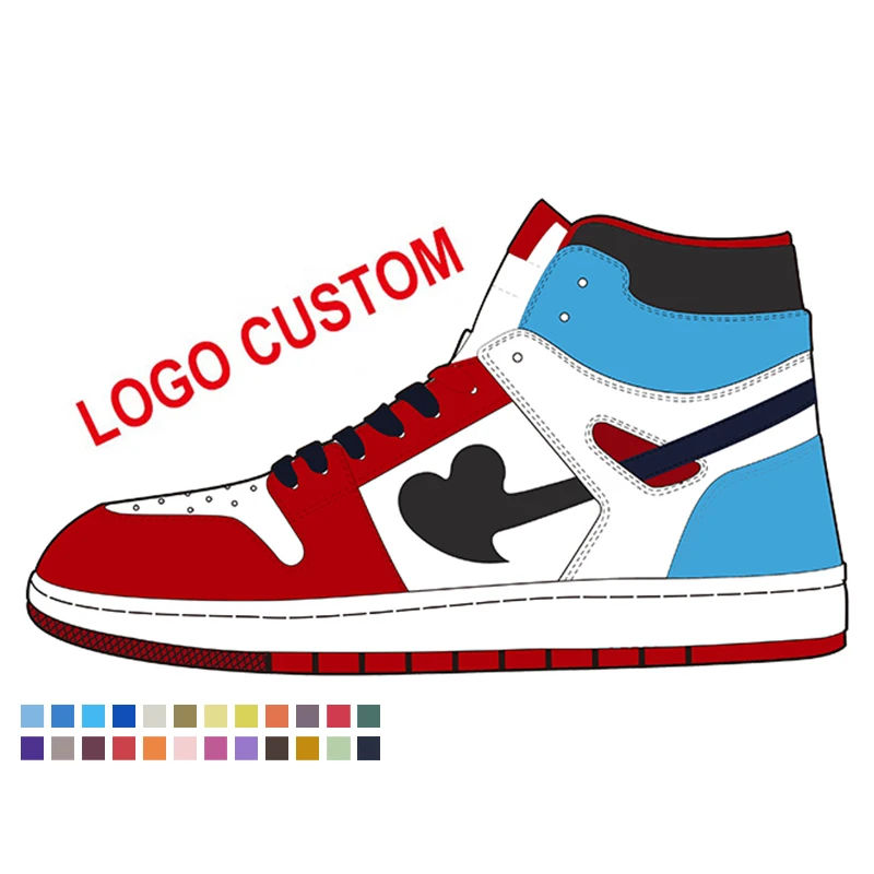 Custom Design Man Casual Shoe Sneaker Fashion Skateboarding Shoes Customizing Sneakers