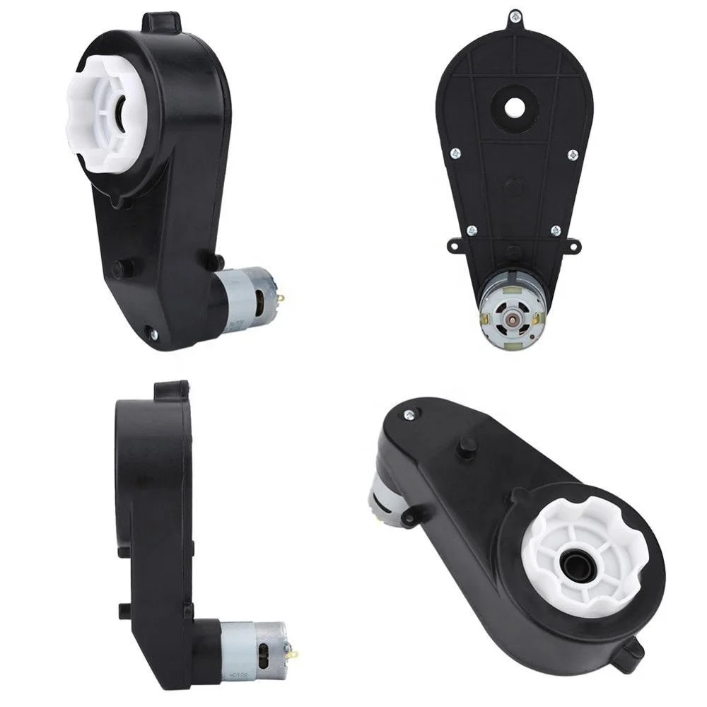 12V 8000-30000 RPM Electric Motor Gear Box For Kids Ride On Car Bike Spare Parts