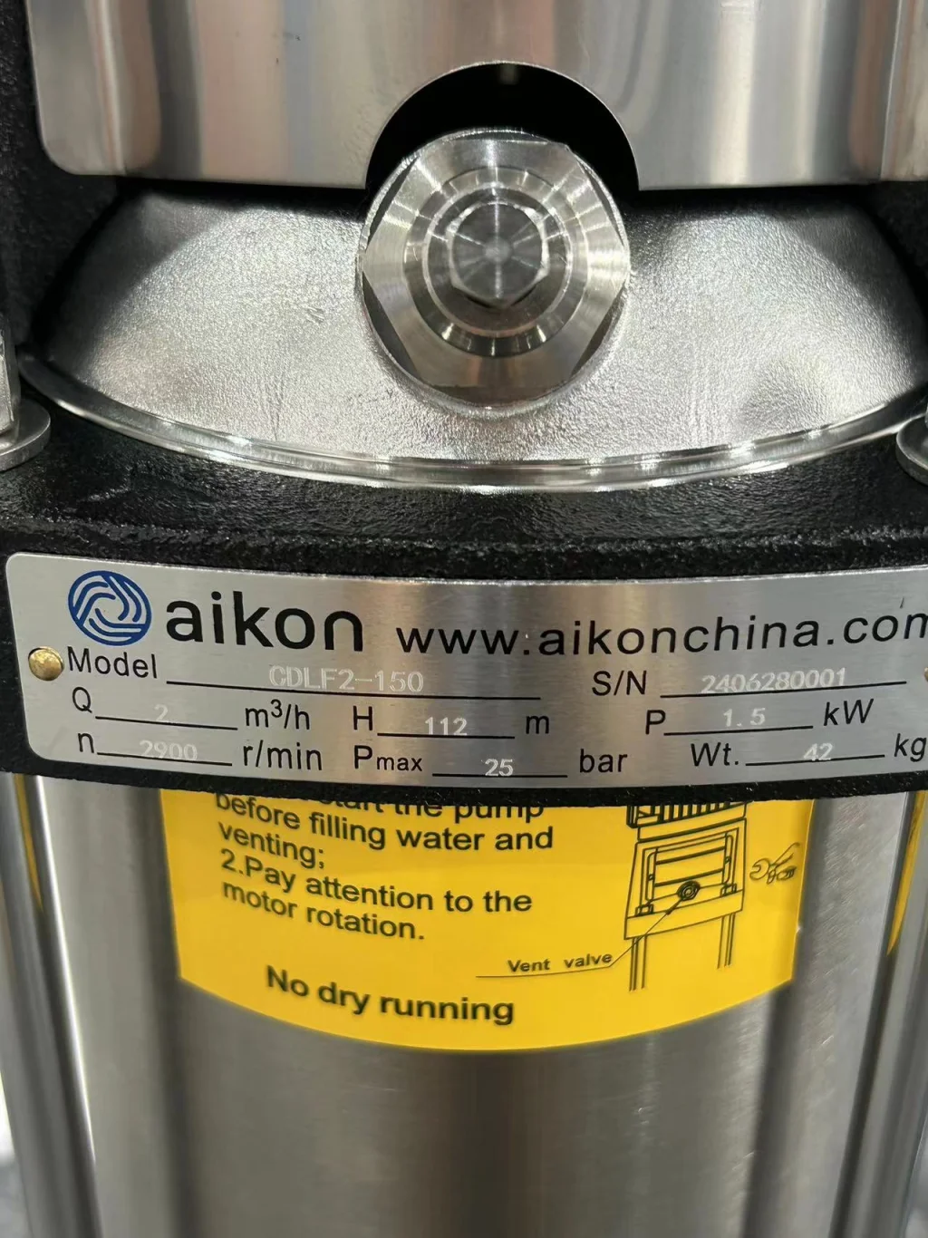 CDL Series high efficiency and energy saving multiple models Multistage Vertical Pipeline Centrifugal Water Pumps