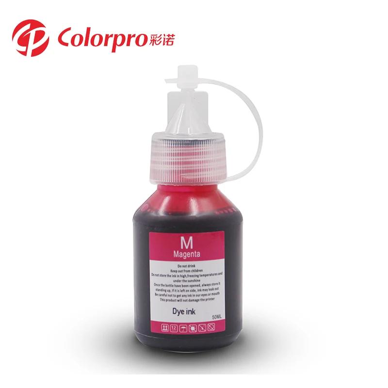 Good quality Colorpro BT6001 water based ink for DCP-T300W DCP-500W printer 50ml/100ml bottle dye ink