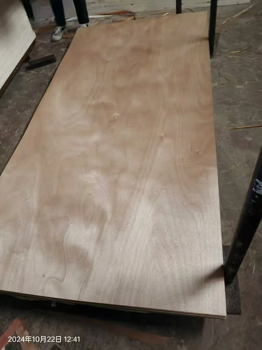 4x8 natural wood  laminated commercial multi layers board okoume plywood