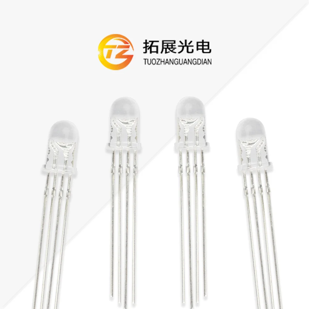 1000Pieces 5MM Slow Flashing Led chip High Brightness RGB round head 5mm LED diode