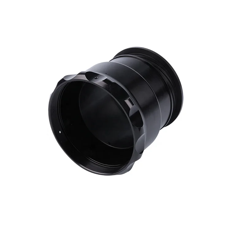 
aluminum anaodized camera len with high precision turning machining 