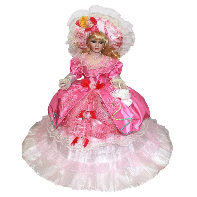 
romantic victoria style porcelain dolls for sale 18 inch princess dress ceramic doll gift 