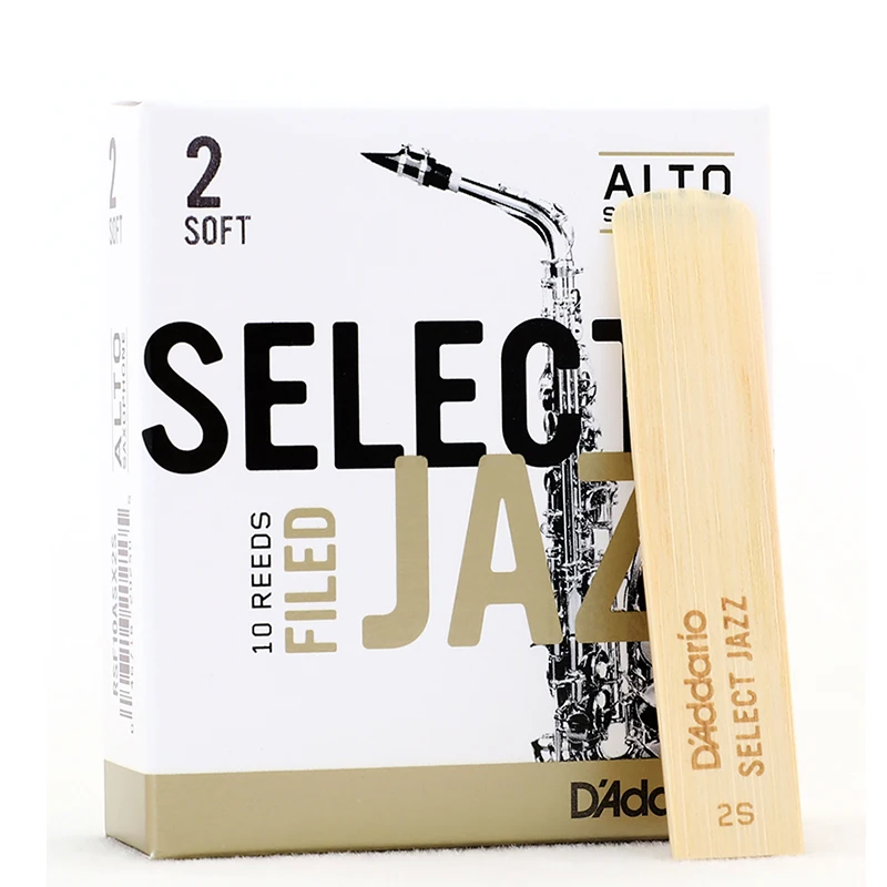 Rico Select Джаз сопрано саксофон тростник с музыкальными инструментами аксессуары