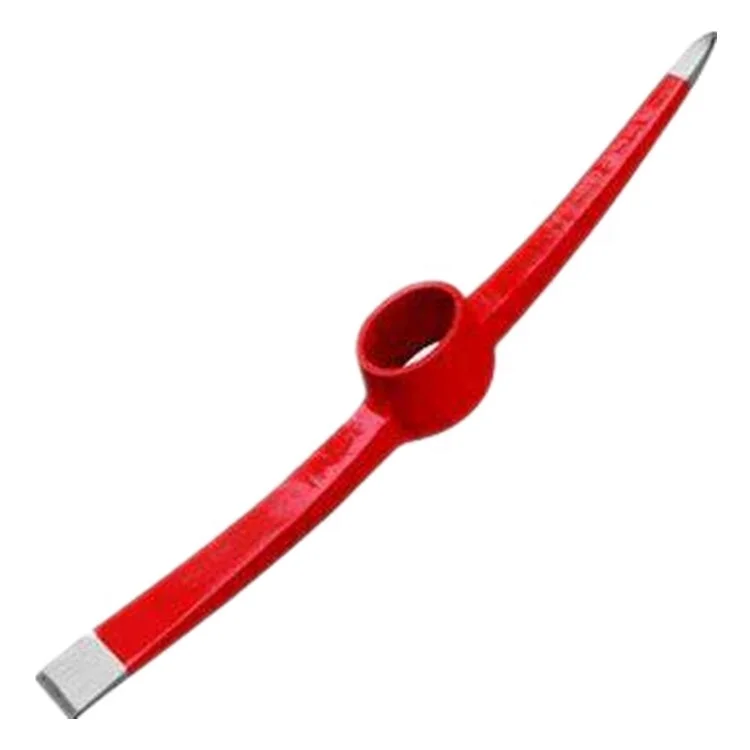  Iron Handle Forged Steel Pickaxe Mattock Railway