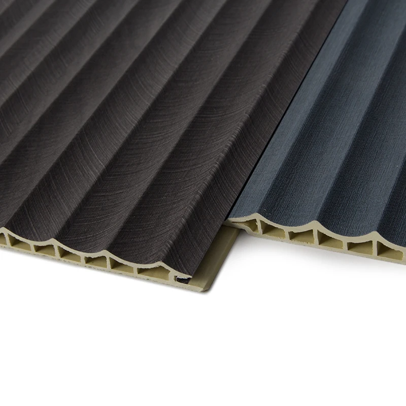 ZGYZJM Bamboo Fiber Inner 14 Arc Wave Textured Wall Panel Others Wallpapers/Wall  fence cladding