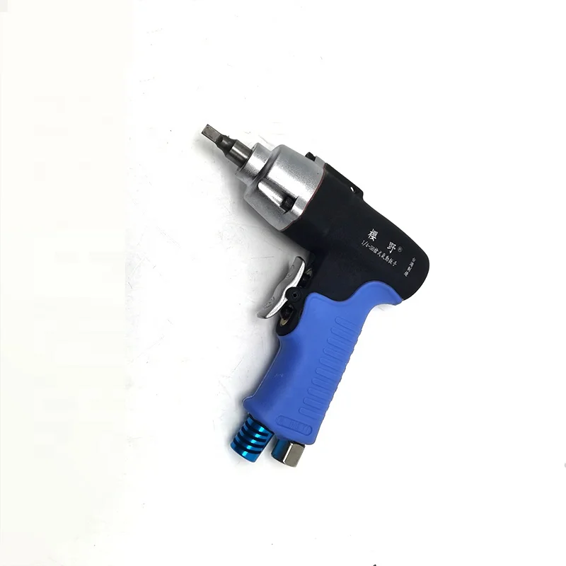 8H industrial grade gun type air screwdriver, pneumatic screwdriver, with silencer pneumatic screwdriver