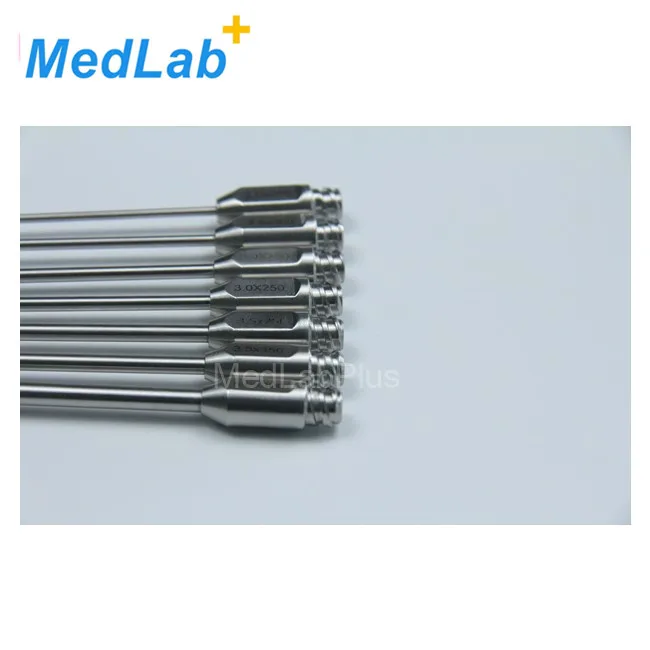 liposuction cannula fat suction harvesting plastic surgery instruments