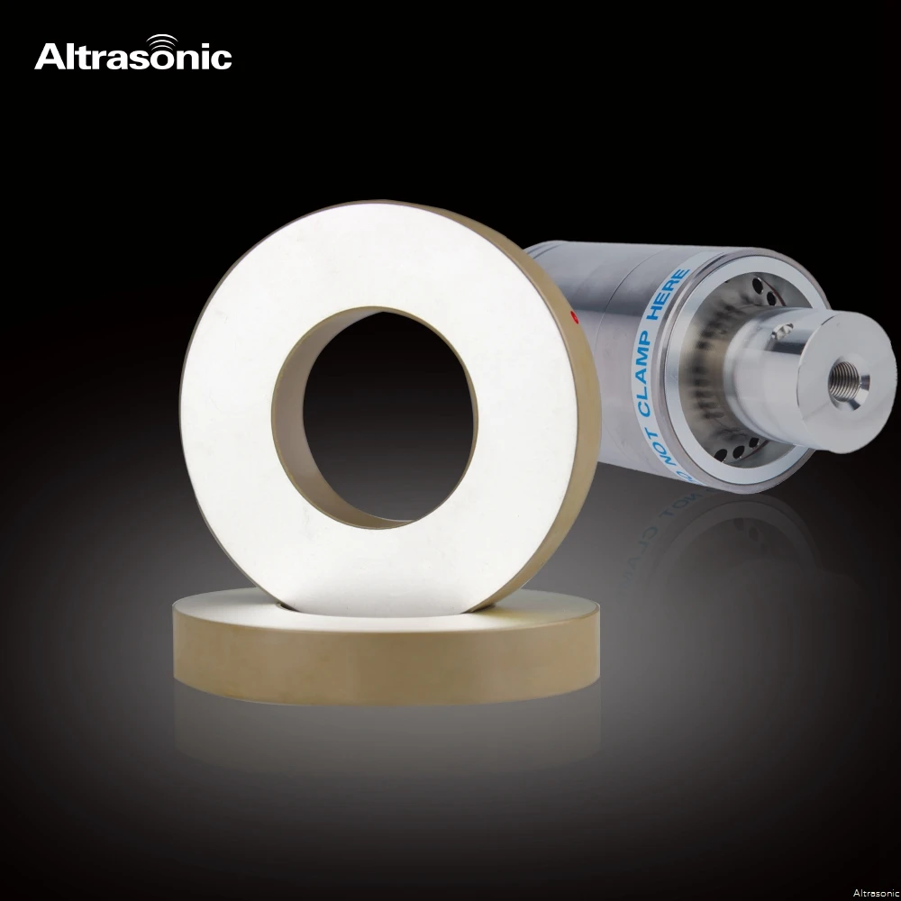 Piezoelectric Transducer Disc Piezo Crystal Top Quality Piezoelectric Ceramic Ring For Ultrasonic Cleaning Machine