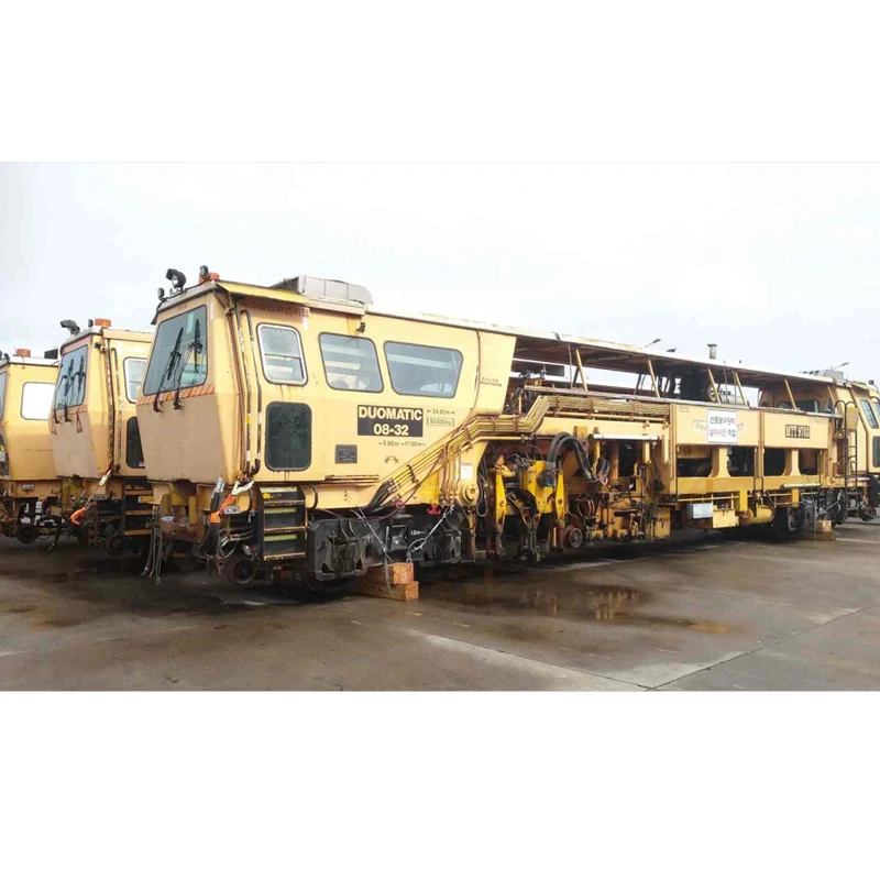 Used Second hand Multiple Tie Tamper MTT and Ballast Regulator for rail way equipment from Korea, Japan, China