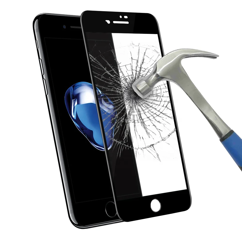Защитное стекло 2.5D для iPhone X защита экрана закаленное 6 6S 7 8 Plus