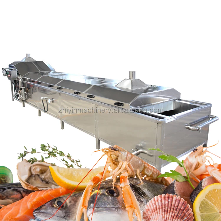 Factory Price Electric Heating 2500kg Banana Chips Almond Nut Peanut Blanching Machine Blanching French Fries Production Line