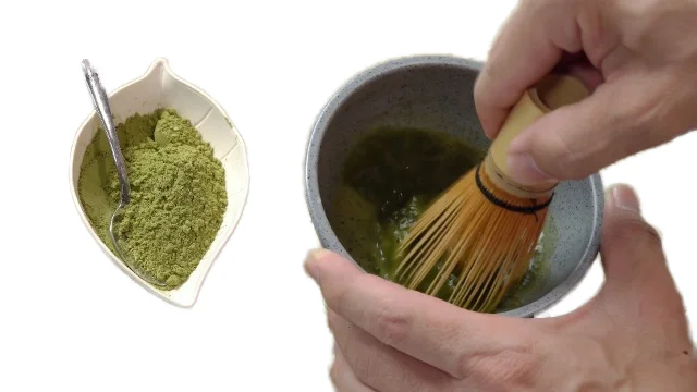 Organic Japanese Tea Set Traditional Handmade Starter Kit Matcha Tea Bamboo Whisk