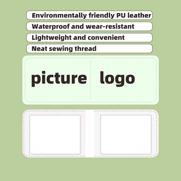 Personalized Solid Color Driver License Holder Credit Card Credentia