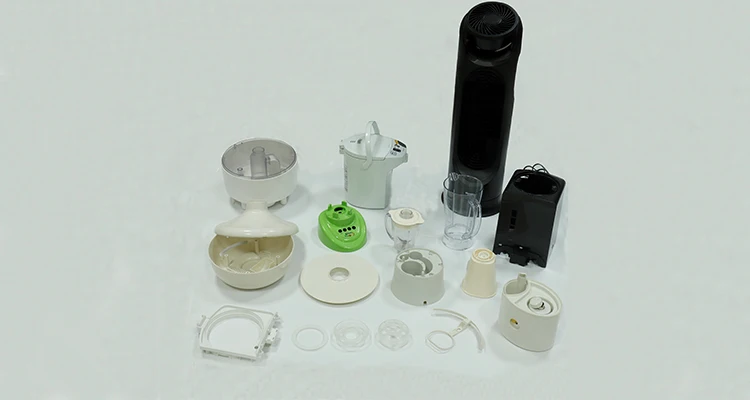 Customized household home appliance fan humidifier shell body moulding making manufacturer abs +pc plastic injection mold