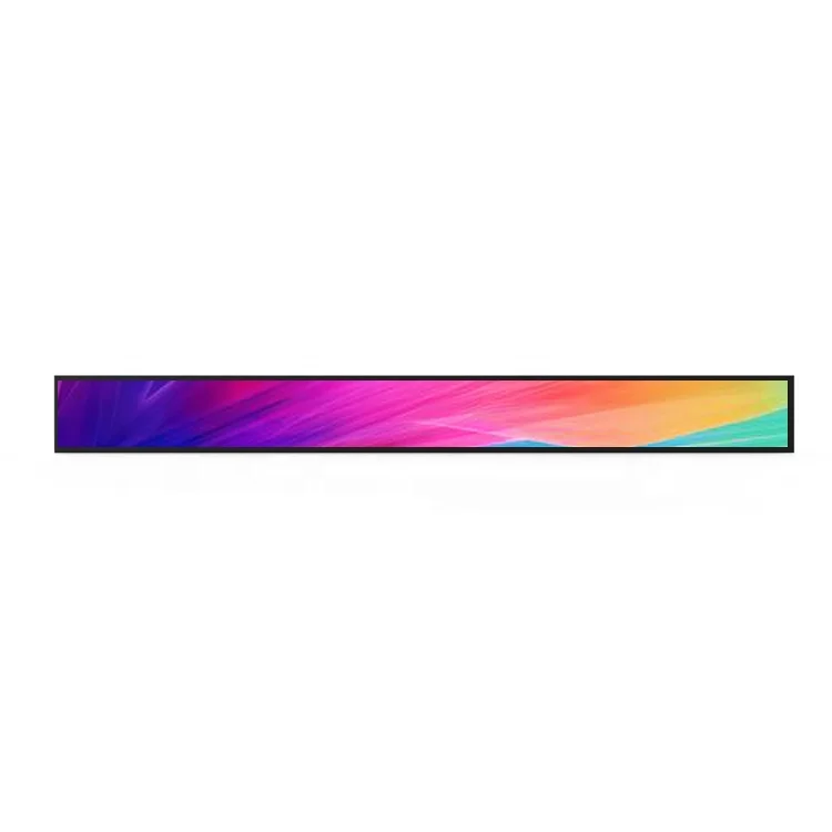 23.1 Inch Smart Retail Digital Shelf LCD Led Display Advertising Stretch Bar LCD screen For Supermarket
