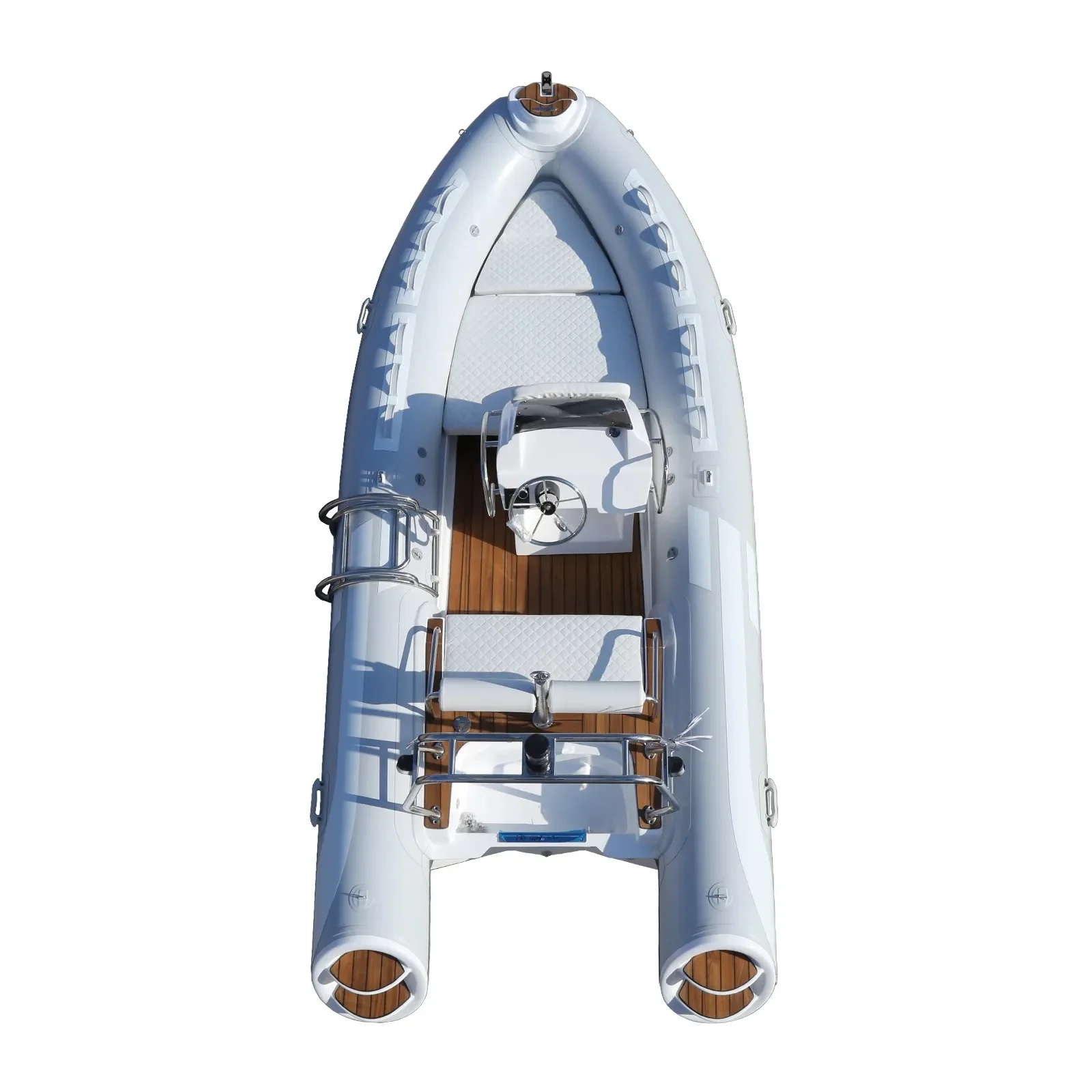 1.2mm Thick PVC Inflatable Rowing Boat Fiberglass Fishing RIB Boat Sport Family Power Type River Ocean Waters Engine Included