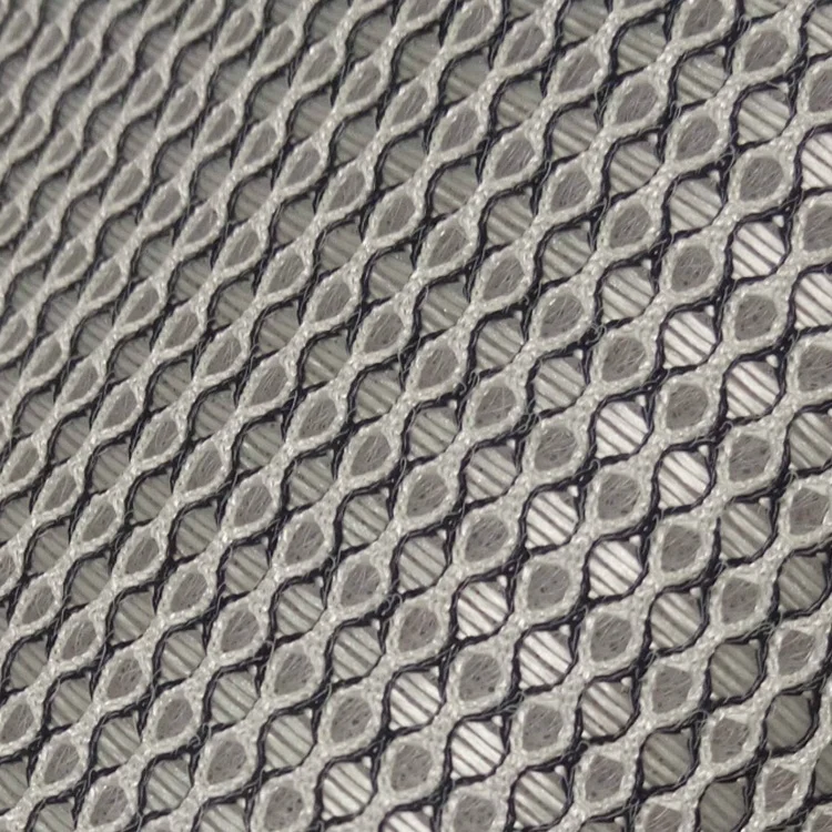 100% polyester knitted quilted mattress ticking fabric wholesale breathable foam mesh fabric