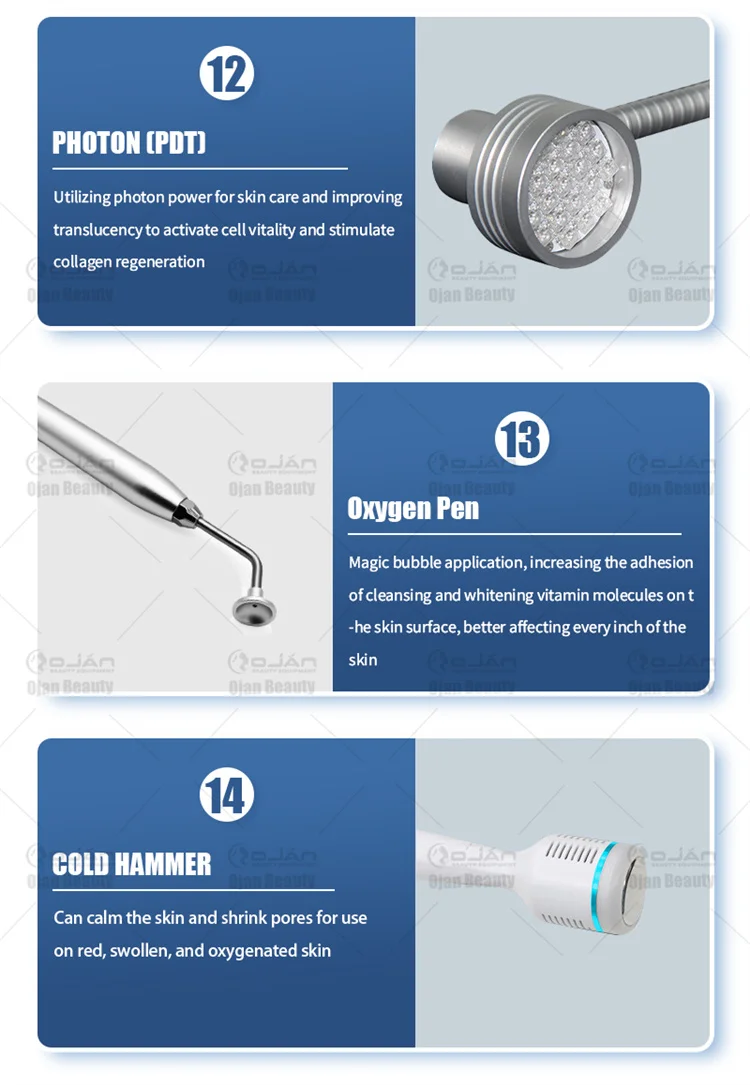 14 in1 aqua peel   oxygen hydra deep cleaning facial machine | hydra microdermabrasion Machine hydro facial machine