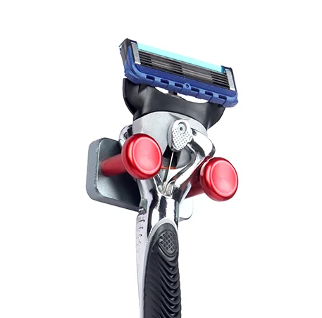 Magnetic Razor Holder Rack Glue Mdhesion Metal Wall Mounted Shaver stand for Bathroom Countertop