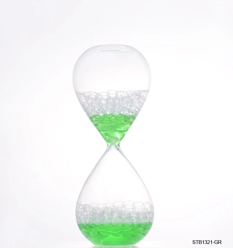 
Oempromo home decoration kids toys giftsware tabletop hot crafts hourglass gift digital creative timer liquid 