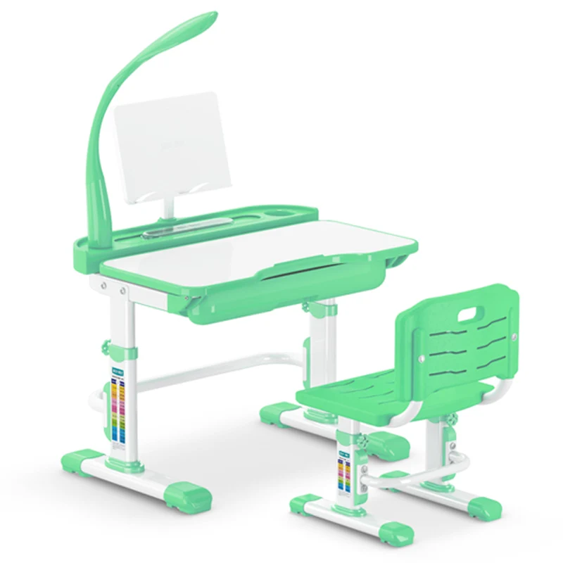 M7S Plastic children furniture desk and chair set  kids study table