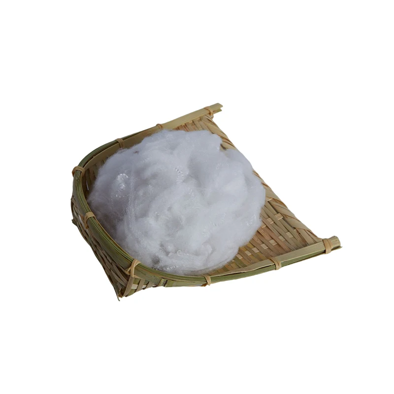 OKEO RPET Recycled certified Filtration industry 1.5D 2.0D 3.0D 51mm 64mm Solid polyester staple fibre