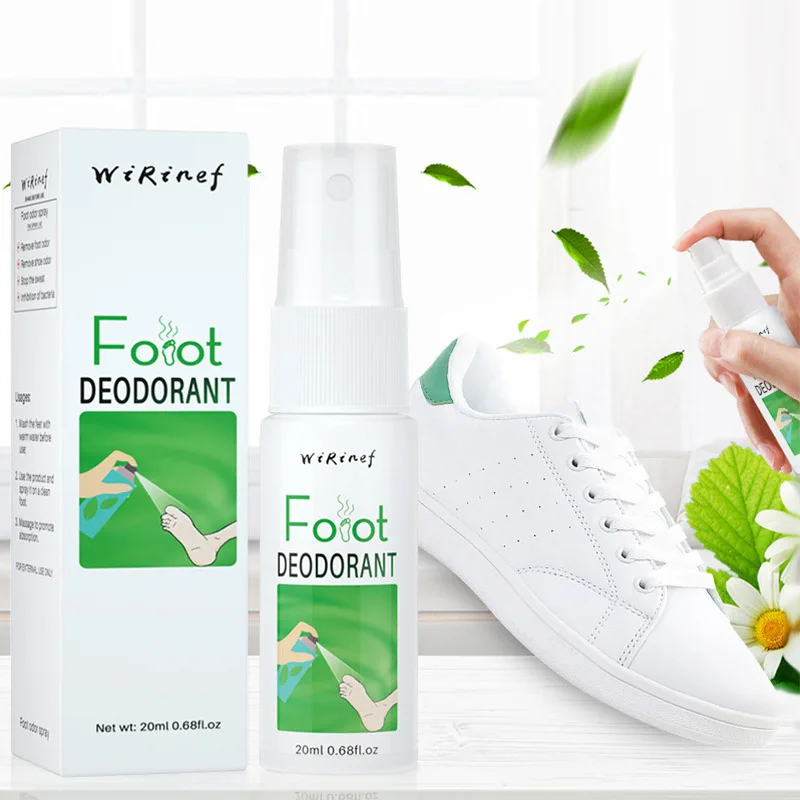 Private Label Odor Control Foot Odor Eliminator Herbal Shoes and Foot Deodorizer Spray