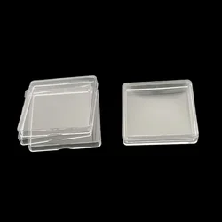 40*40mm Acrylic square capsule for ingot silver bar coin
