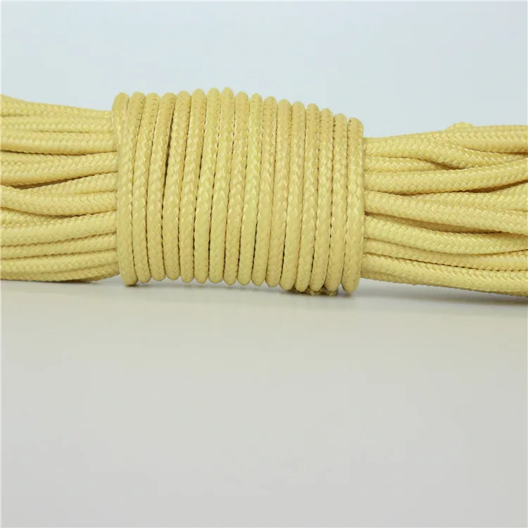 Factory wholesale custom high-quality wear-resistant fiber rope European and American outdoor camping aramid fiber rope