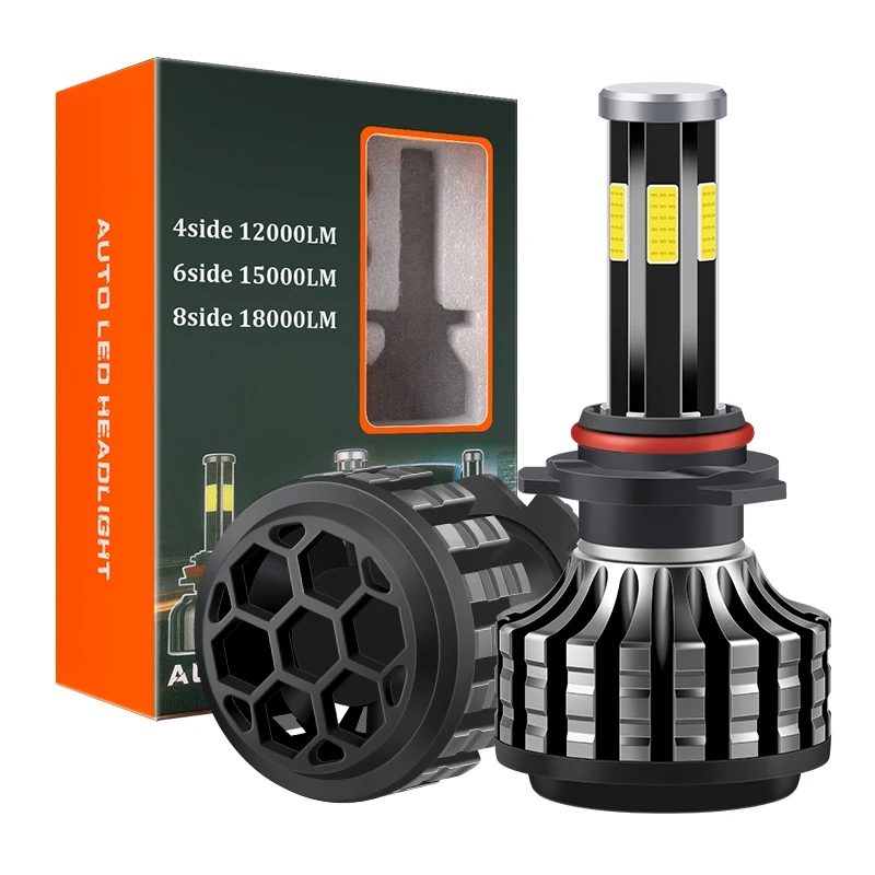 x6s Led car Headlight car  Bulb  Cob  H1 H4 H7 H11 9005 9006 Led Lighting Bulb Led Car Headlight