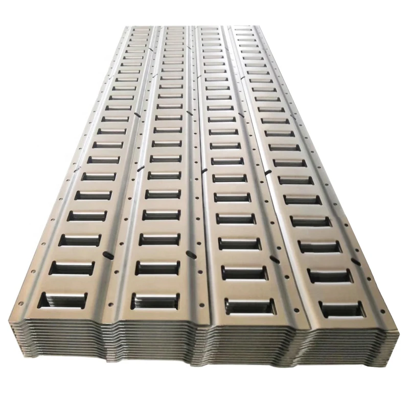 Wholesale Manufacture factory direct supply  custom powder coated vertical E-track trailer tie caged bearing box track