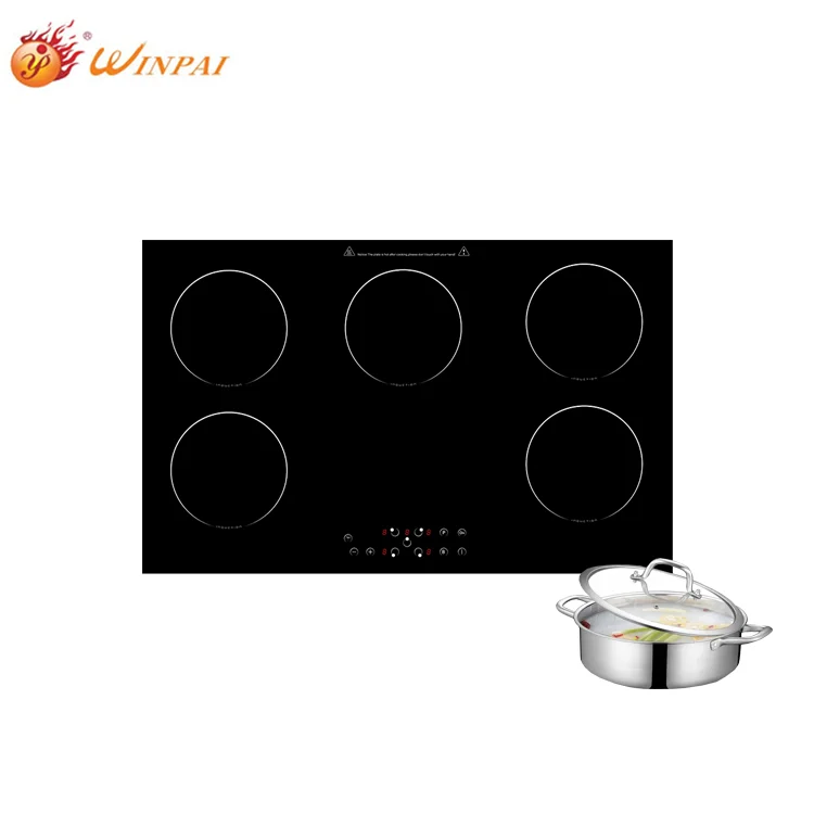 Universal Induction Hob Electric Cooktop Induction Stove Cooker 5 Burner Induction Cooker